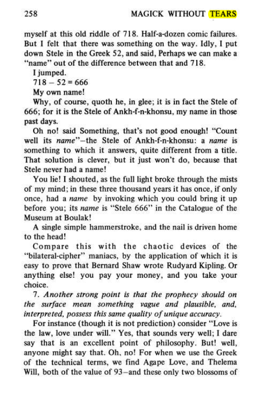 Original scan of Magick Without Tears, PDF page 291