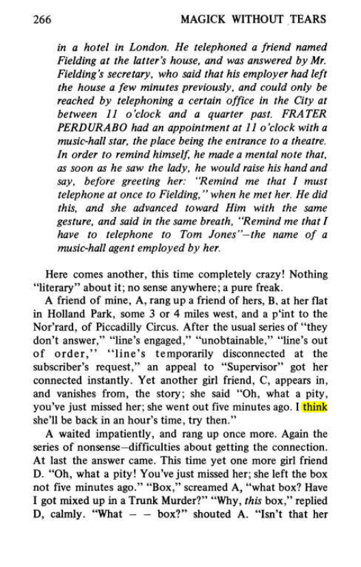 Original scan of Magick Without Tears, PDF page 299