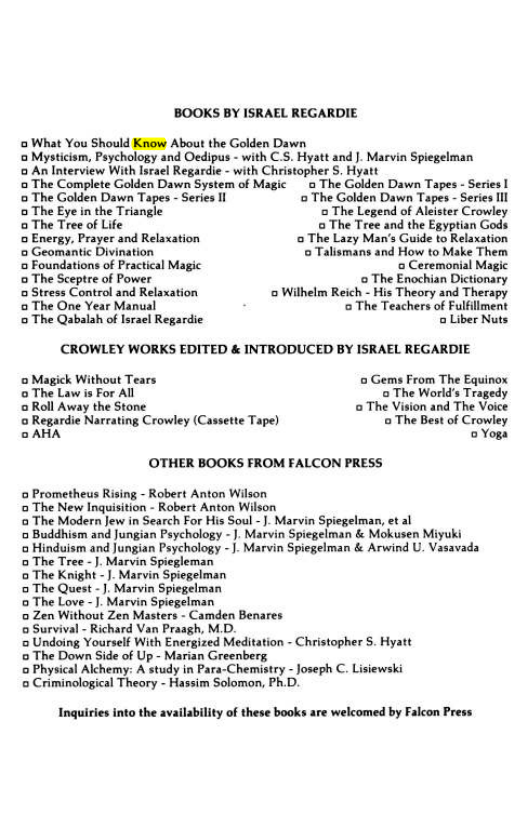 Original scan of Magick Without Tears, PDF page 3