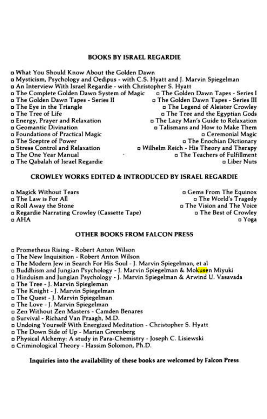Original scan of Magick Without Tears, PDF page 3