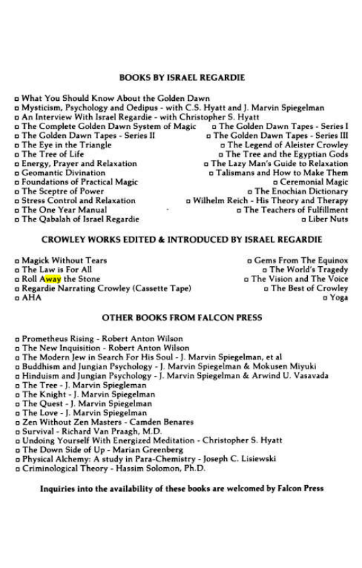 Original scan of Magick Without Tears, PDF page 3