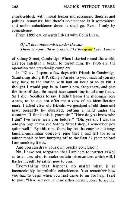 Original scan of Magick Without Tears, PDF page 301