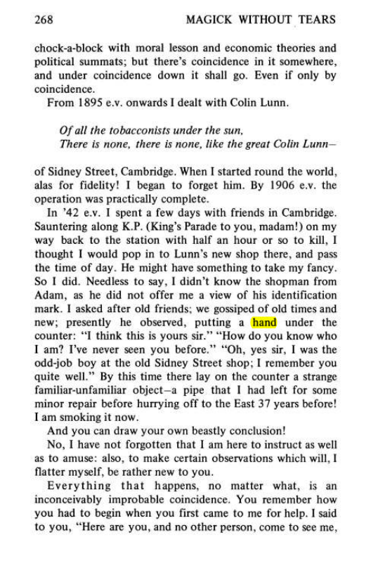 Original scan of Magick Without Tears, PDF page 301