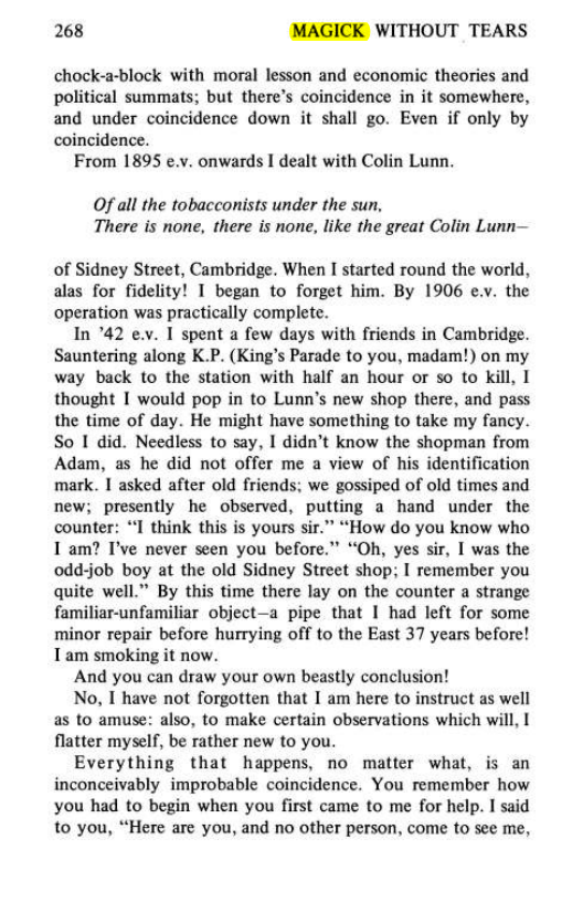Original scan of Magick Without Tears, PDF page 301