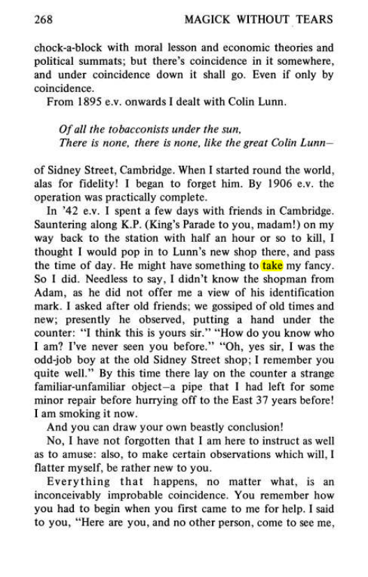Original scan of Magick Without Tears, PDF page 301