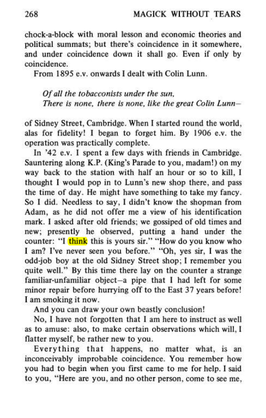 Original scan of Magick Without Tears, PDF page 301