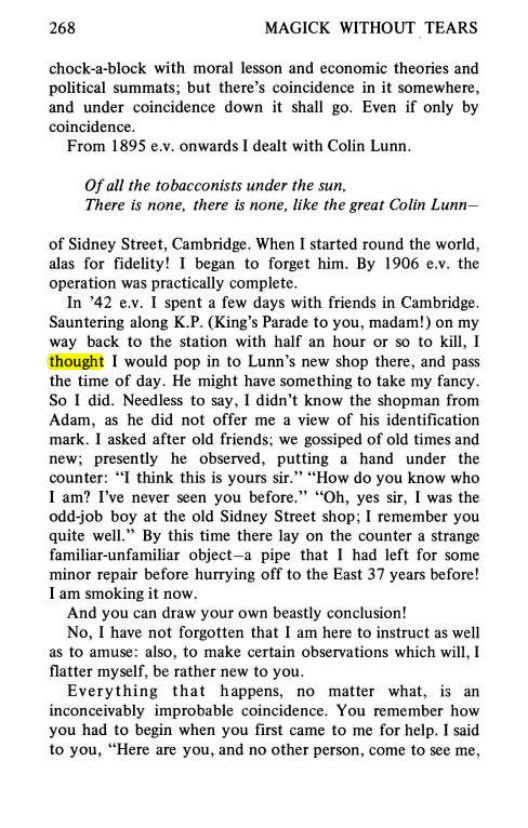 Original scan of Magick Without Tears, PDF page 301