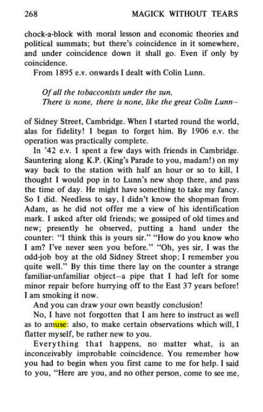 Original scan of Magick Without Tears, PDF page 301