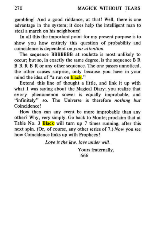 Original scan of Magick Without Tears, PDF page 303