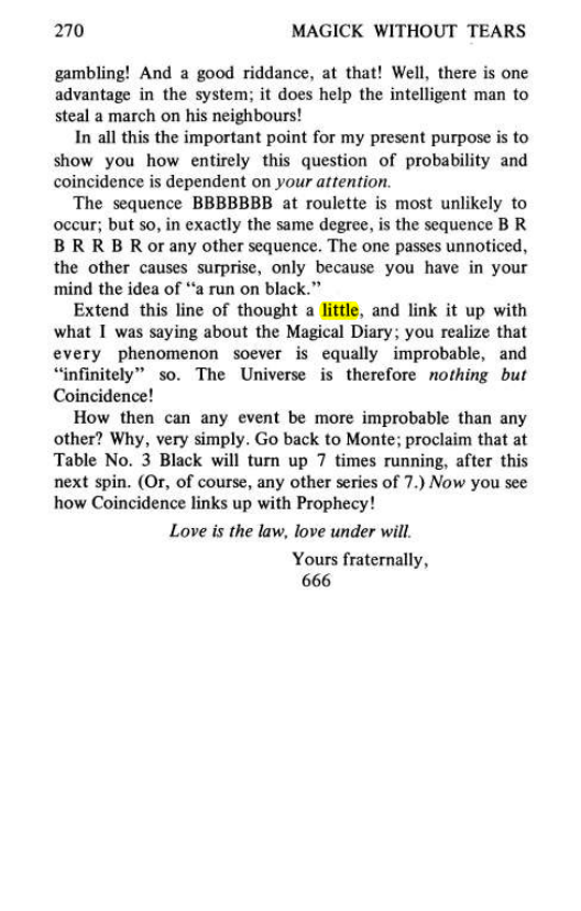 Original scan of Magick Without Tears, PDF page 303