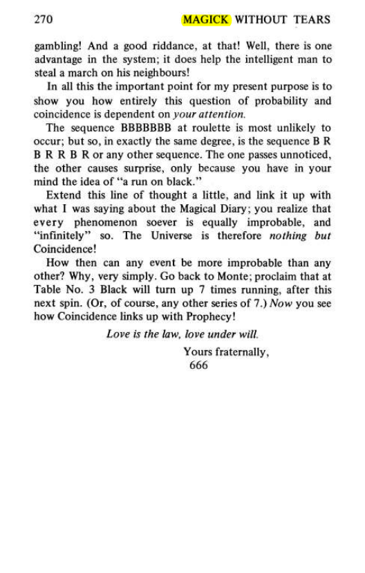 Original scan of Magick Without Tears, PDF page 303