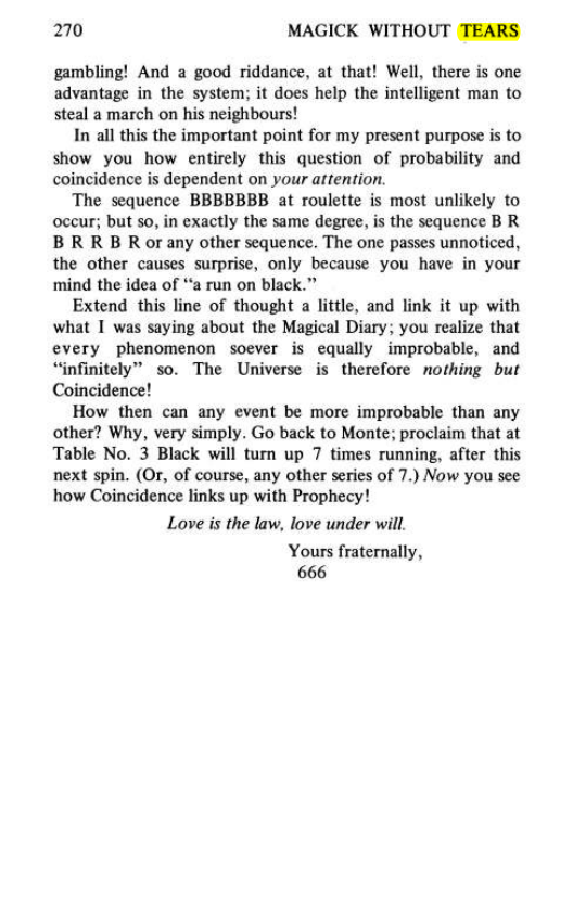 Original scan of Magick Without Tears, PDF page 303