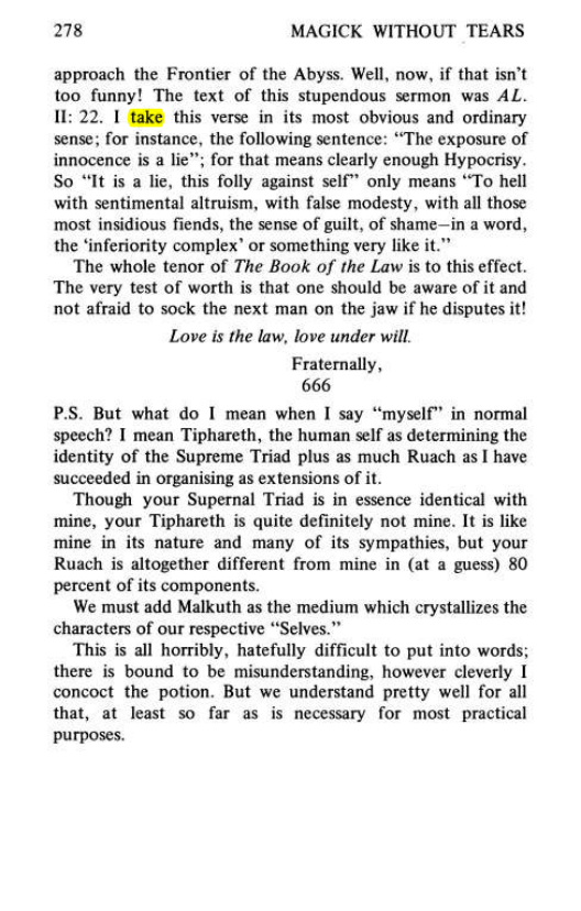 Original scan of Magick Without Tears, PDF page 311