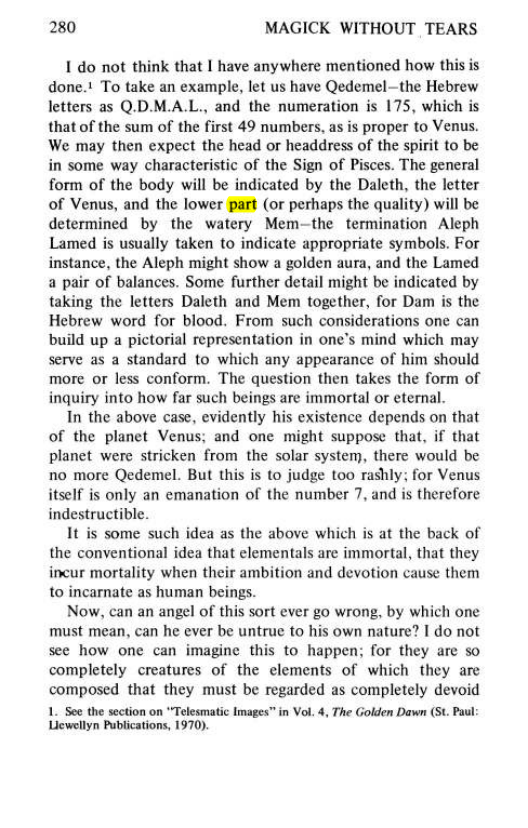 Original scan of Magick Without Tears, PDF page 313