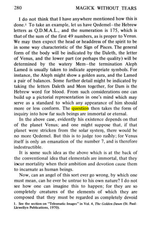 Original scan of Magick Without Tears, PDF page 313