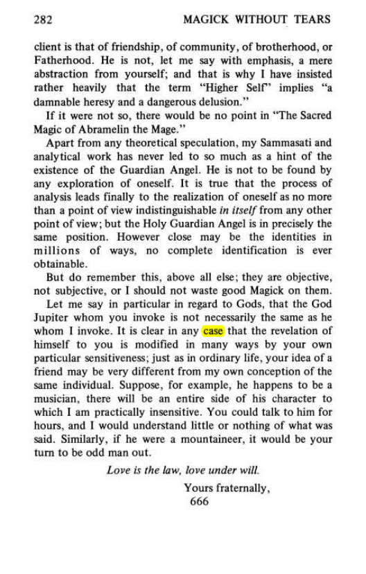 Original scan of Magick Without Tears, PDF page 315