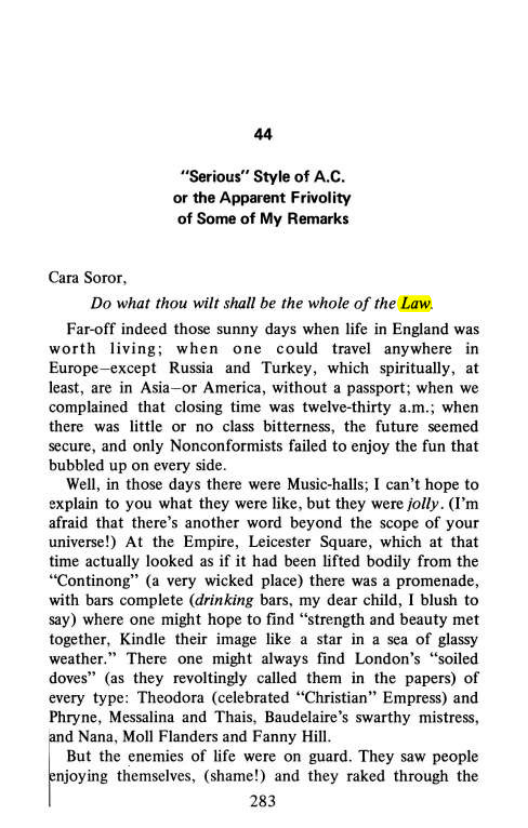 Original scan of Magick Without Tears, PDF page 316