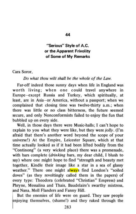 Original scan of Magick Without Tears, PDF page 316