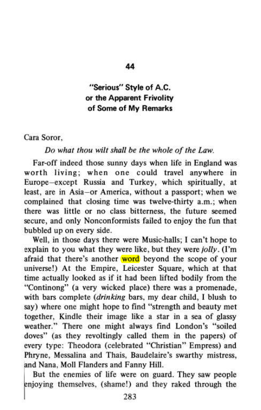 Original scan of Magick Without Tears, PDF page 316