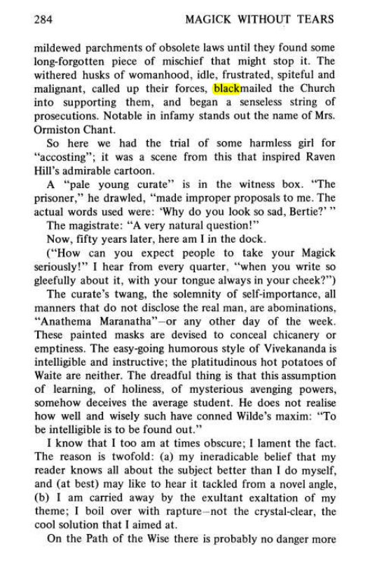 Original scan of Magick Without Tears, PDF page 317