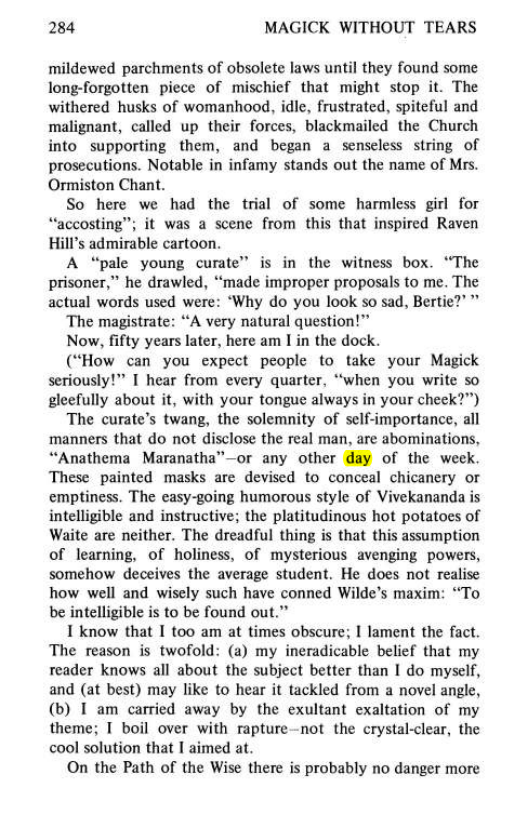 Original scan of Magick Without Tears, PDF page 317