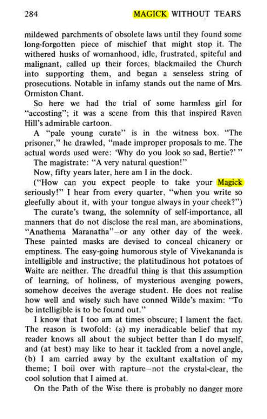 Original scan of Magick Without Tears, PDF page 317