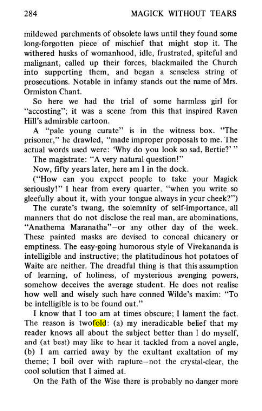 Original scan of Magick Without Tears, PDF page 317