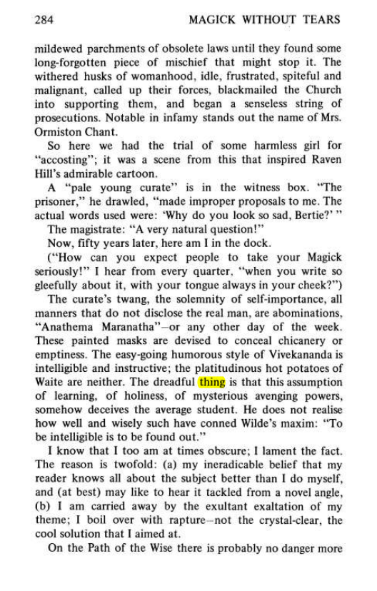 Original scan of Magick Without Tears, PDF page 317
