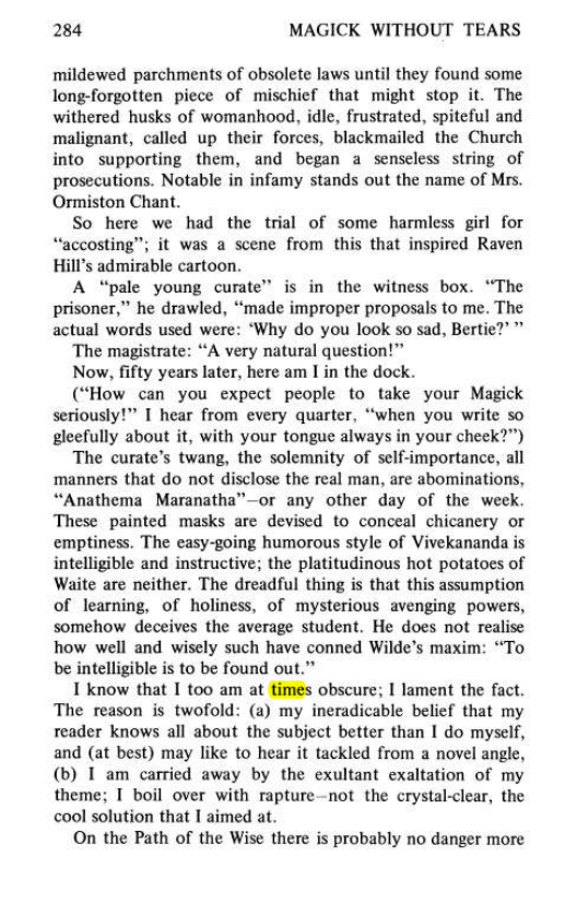 Original scan of Magick Without Tears, PDF page 317