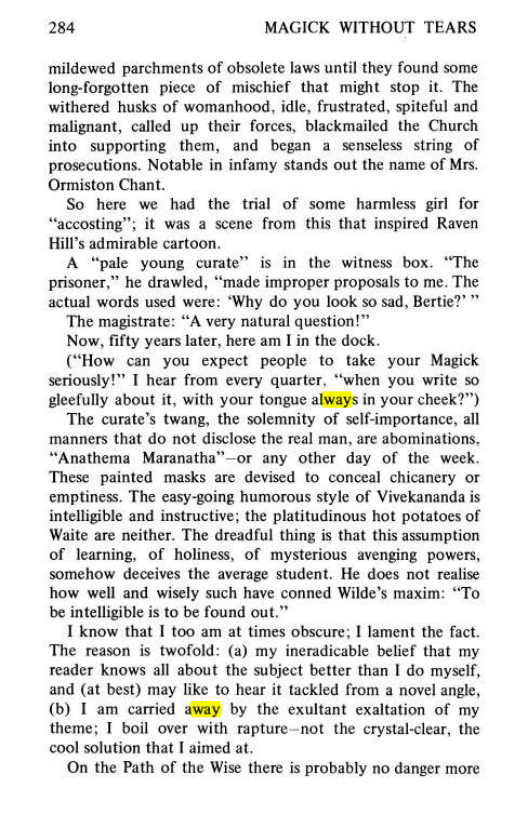 Original scan of Magick Without Tears, PDF page 317