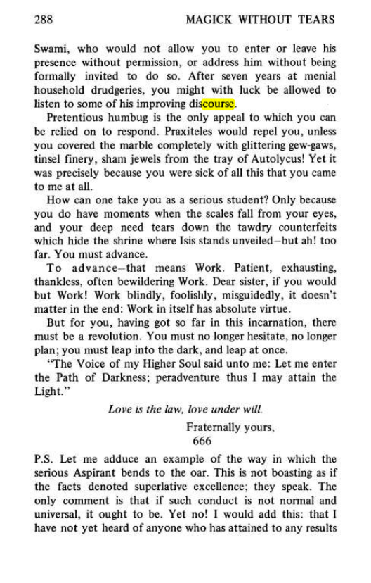 Original scan of Magick Without Tears, PDF page 321