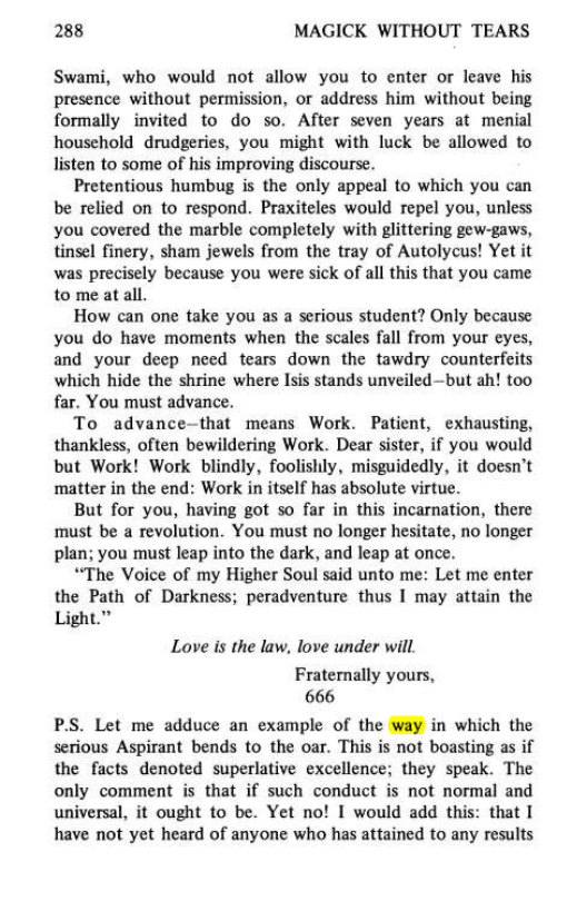 Original scan of Magick Without Tears, PDF page 321