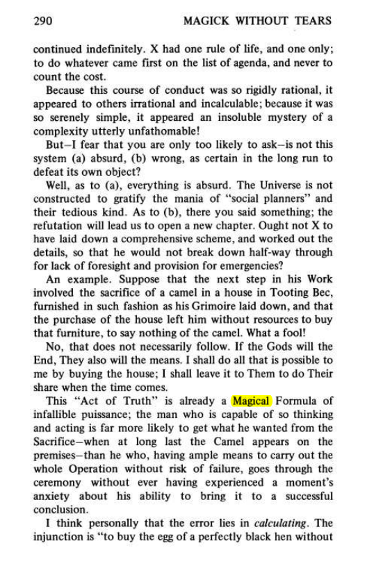 Original scan of Magick Without Tears, PDF page 323