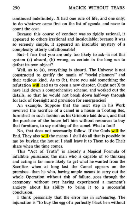 Original scan of Magick Without Tears, PDF page 323