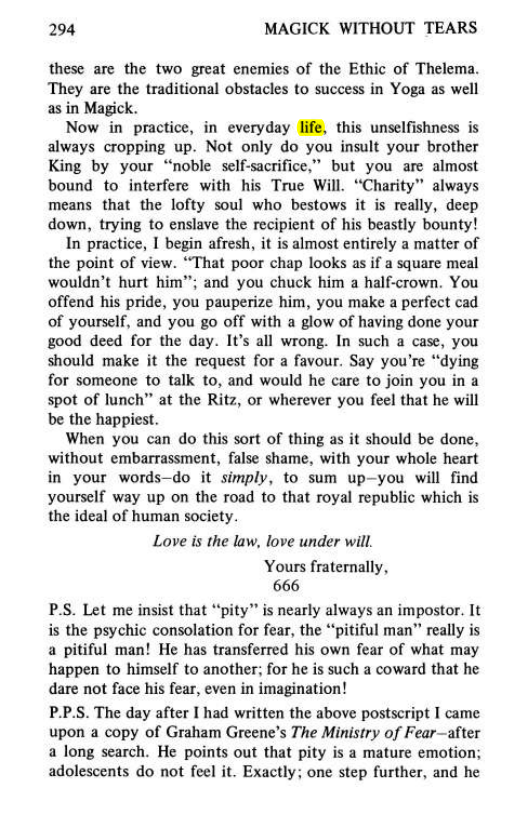 Original scan of Magick Without Tears, PDF page 327