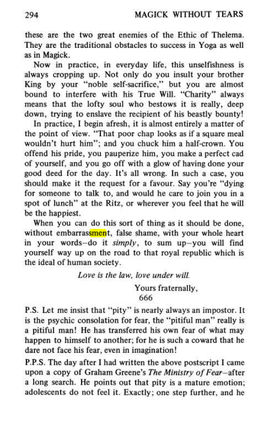Original scan of Magick Without Tears, PDF page 327