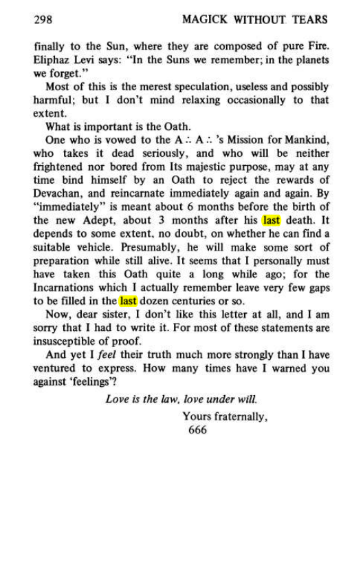 Original scan of Magick Without Tears, PDF page 331