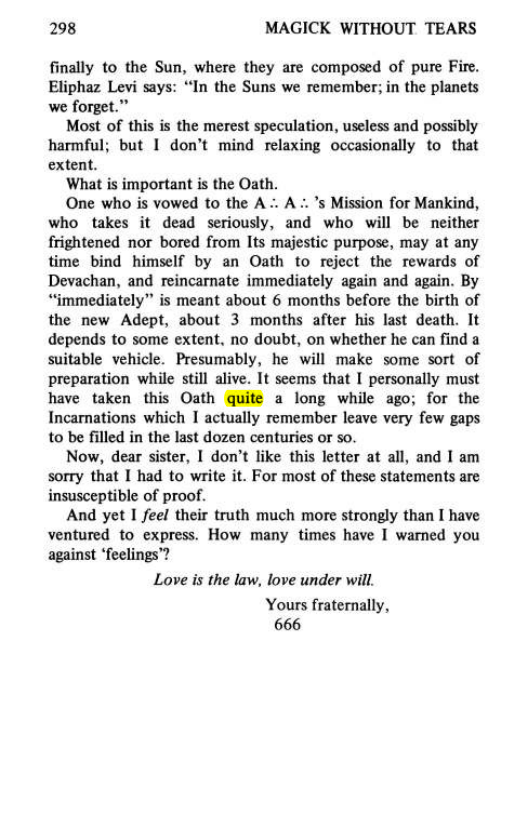 Original scan of Magick Without Tears, PDF page 331
