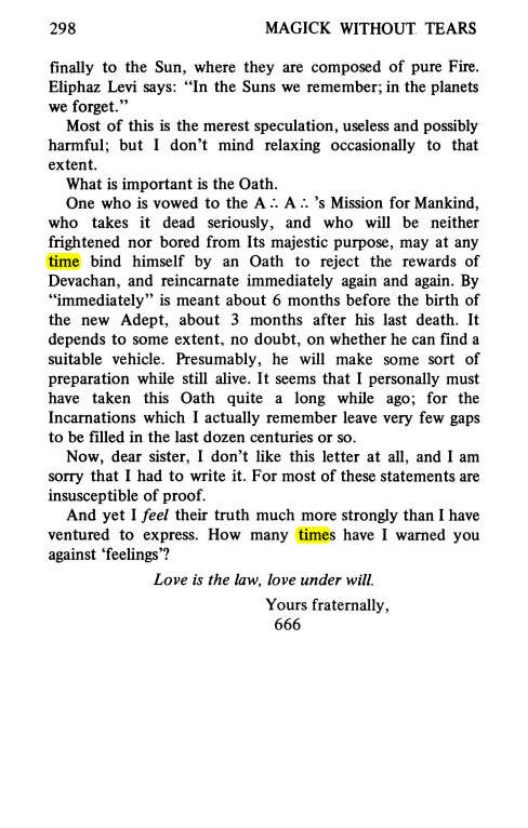 Original scan of Magick Without Tears, PDF page 331