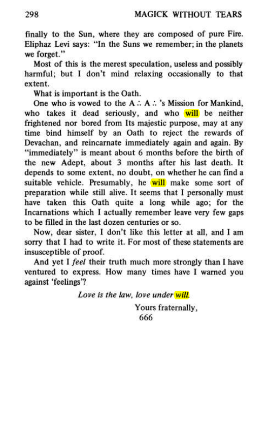 Original scan of Magick Without Tears, PDF page 331