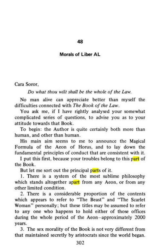 Original scan of Magick Without Tears, PDF page 335