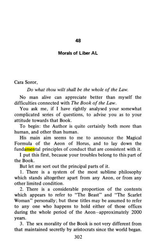 Original scan of Magick Without Tears, PDF page 335