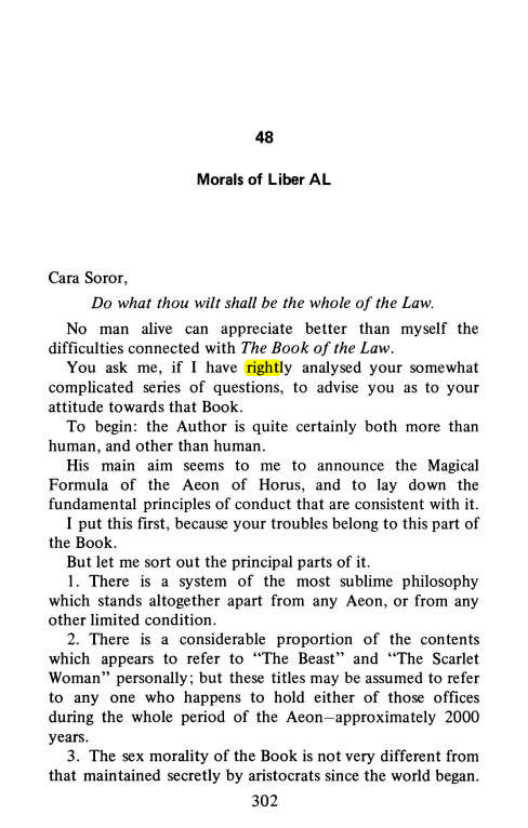 Original scan of Magick Without Tears, PDF page 335