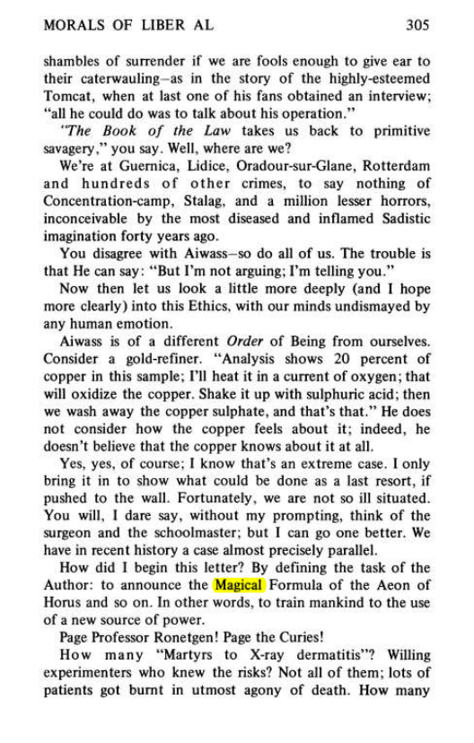 Original scan of Magick Without Tears, PDF page 338
