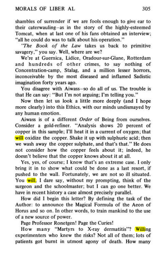 Original scan of Magick Without Tears, PDF page 338