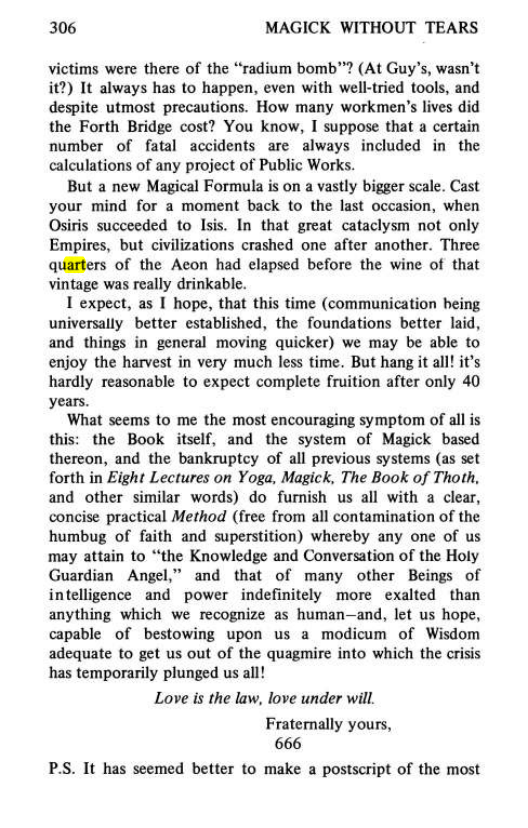 Original scan of Magick Without Tears, PDF page 339
