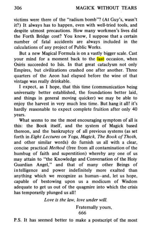 Original scan of Magick Without Tears, PDF page 339