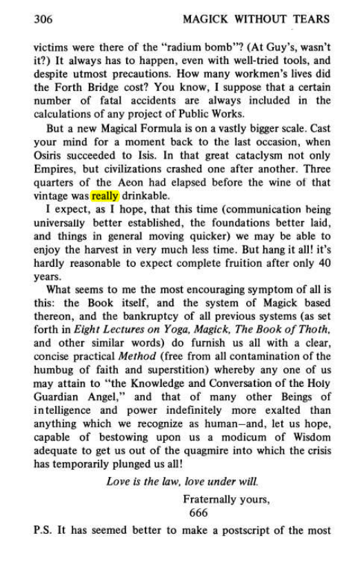 Original scan of Magick Without Tears, PDF page 339
