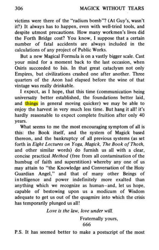 Original scan of Magick Without Tears, PDF page 339