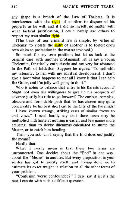 Original scan of Magick Without Tears, PDF page 345